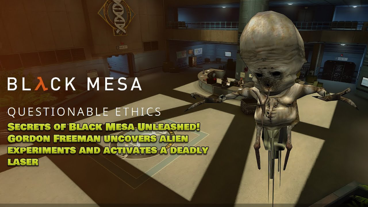 Half-Life Definitive Edition - Questionable Ethics  Secret Labs & Alien Experiments