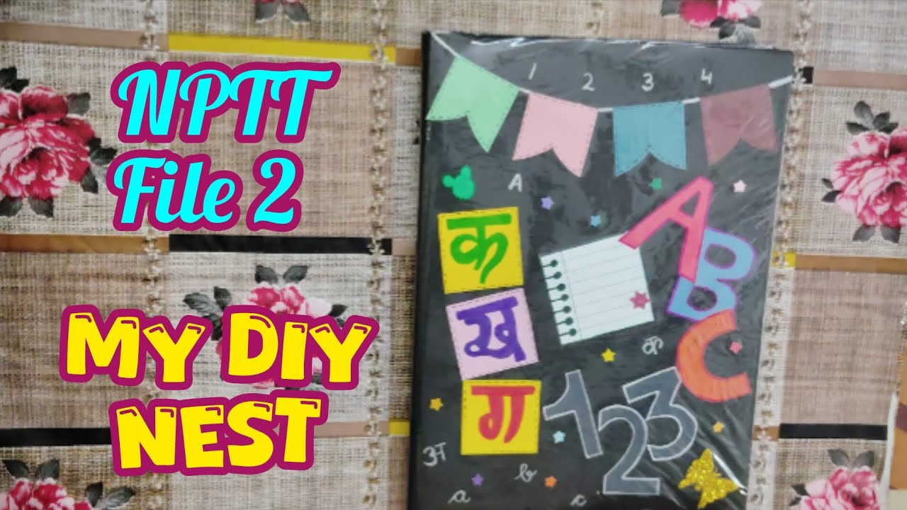 NPTT File 2 | Part 1 | Activity Sheets| MY DIY NEST 