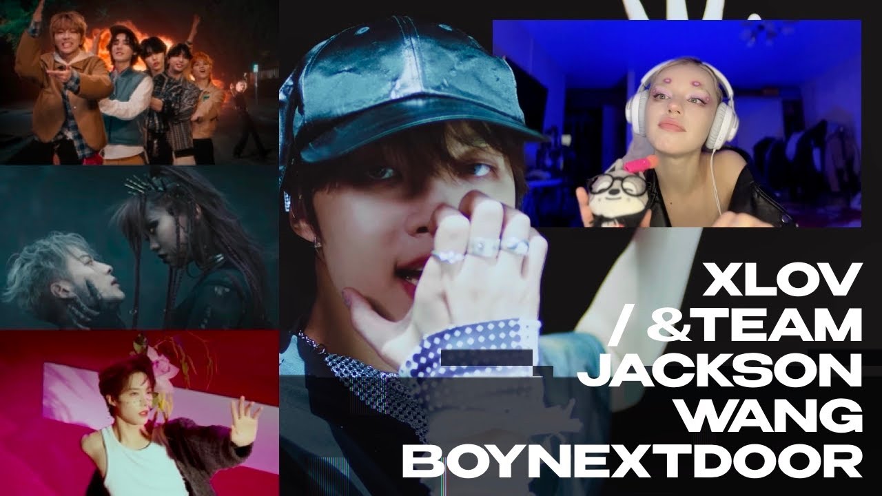 KPOP REACTION \ СБОРНАЯ СОЛЯНКА \ BOYNEXTDOOR, XLOV, JACKSON WANG, &TEAM #xlov #andteam #boynextdoor