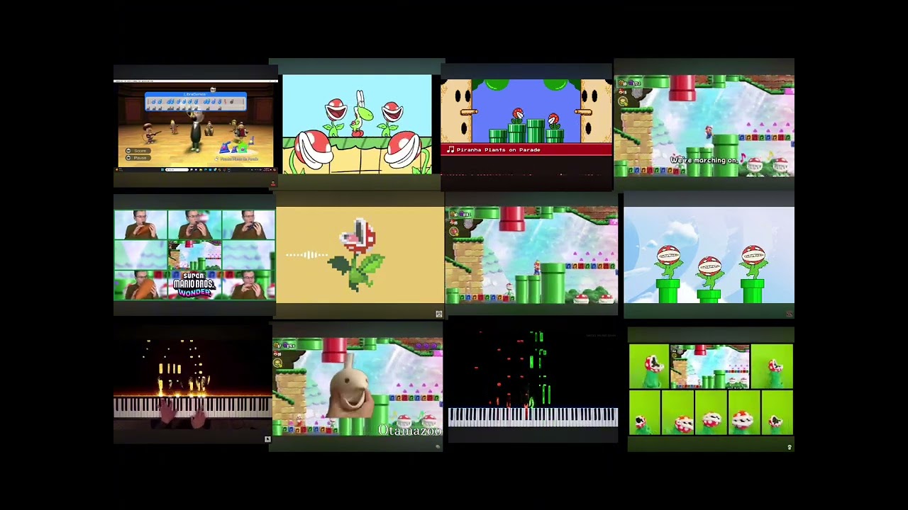 Paranha plants on parade v2 mashup (1 year anniversary special)