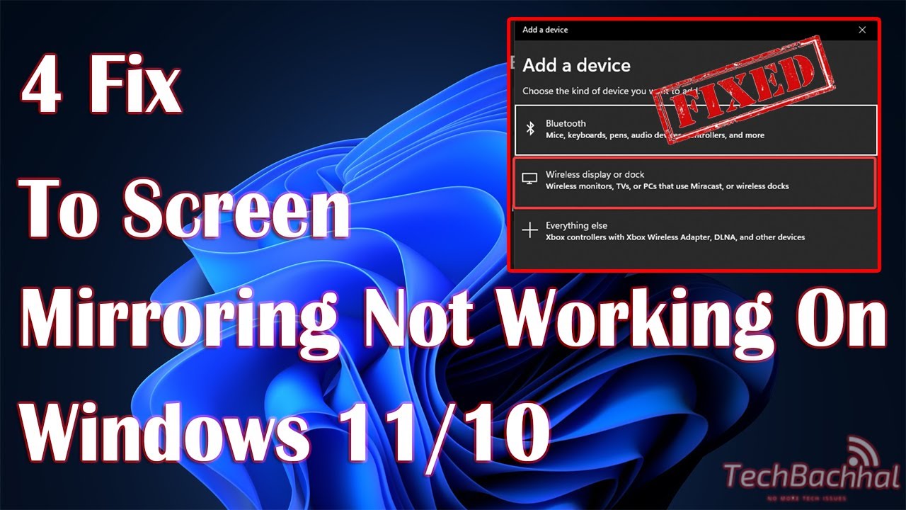 Как исправить проблемы с дублированием экрана в Windows 11/10