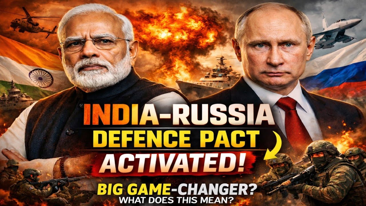 INDIA-RUSSIA DEFENCE PACT ACTIVITAD | BIG GAME CHANGER? | WHAT DOES IT MEAN ? #breakingnews 
