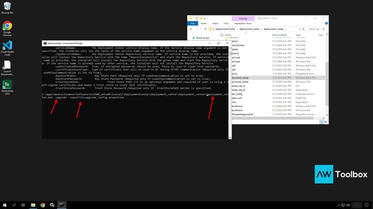 Teamcenter 2506: Upgrade Deployment Center and Teamcenter