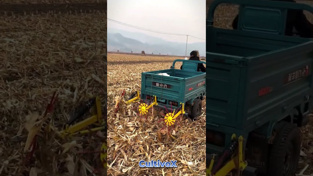 Mechanical Raking Process for Harvest Residue