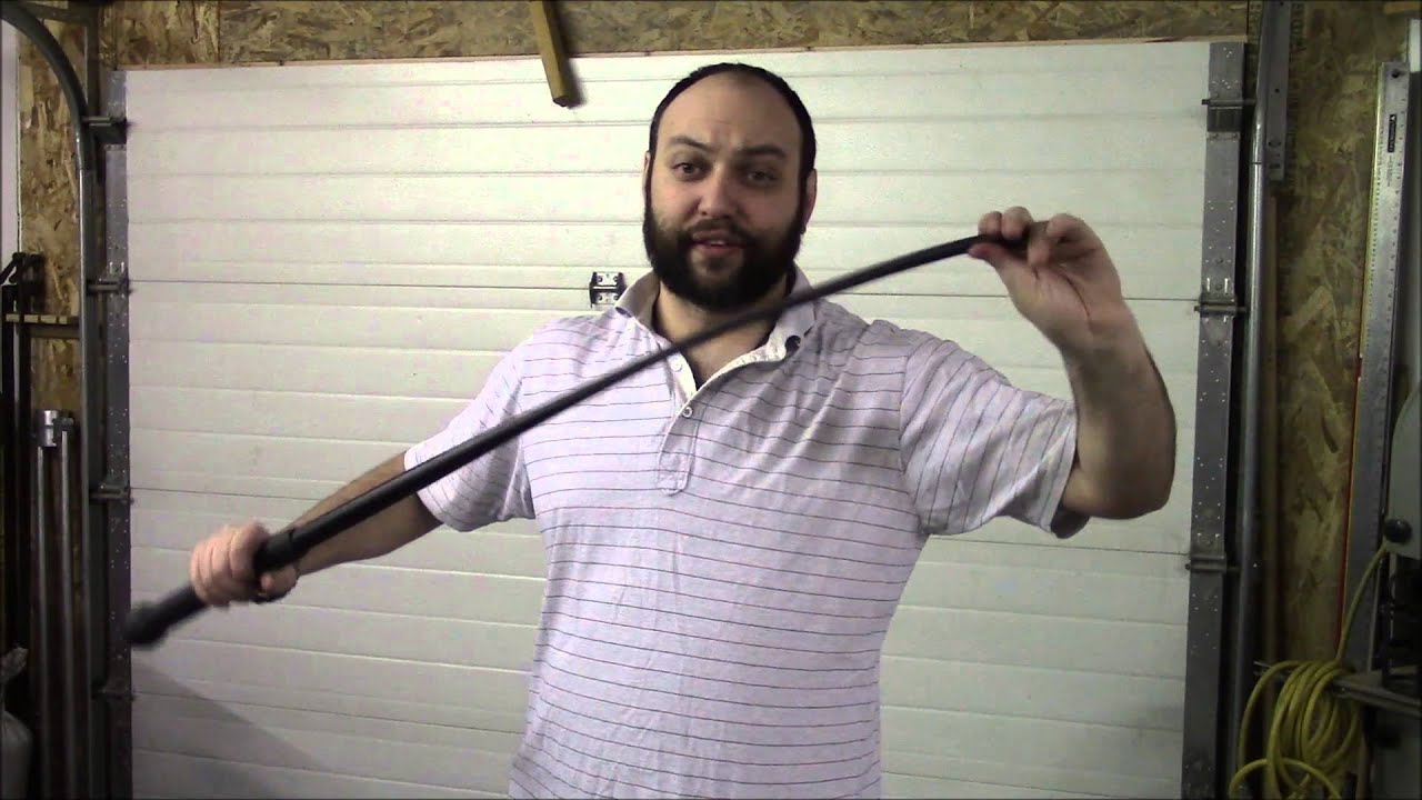 Cold Steel Sjambok - 95SMB - Full review and tests (ie. venting on things)