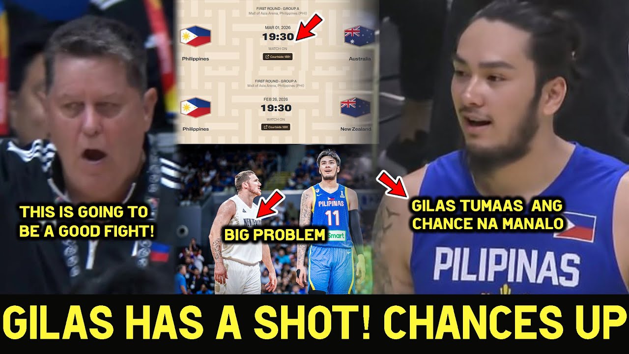 Gilas Tumaas! Chances na Manalo mas Realistic. Coach Tim Cone Full Line Up May kakayahan na Magpa...