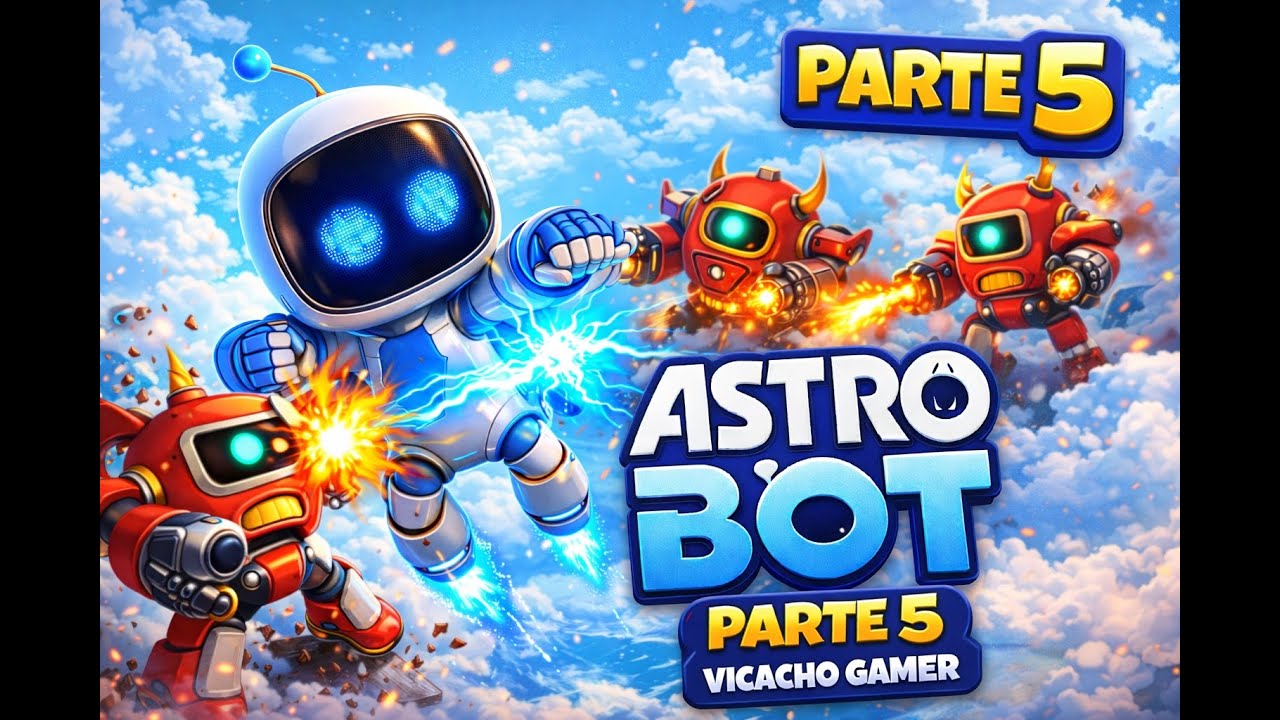 Astro Bot PS5 🤖 Parte 5 | La Aventura Continúa | Gameplay en Español | Vicacho Gamer