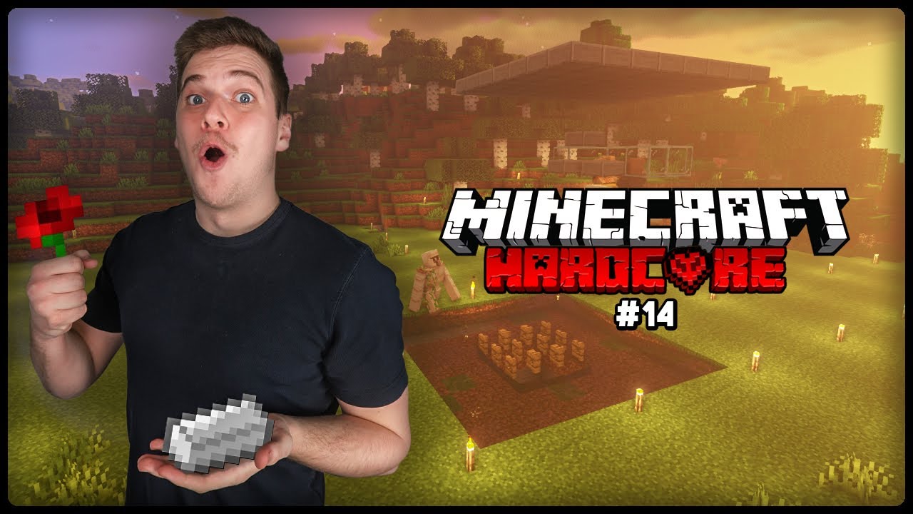 &Uuml;zemel a VASFARM! | MINECRAFT: HARDCORE - 14. r&eacute;sz