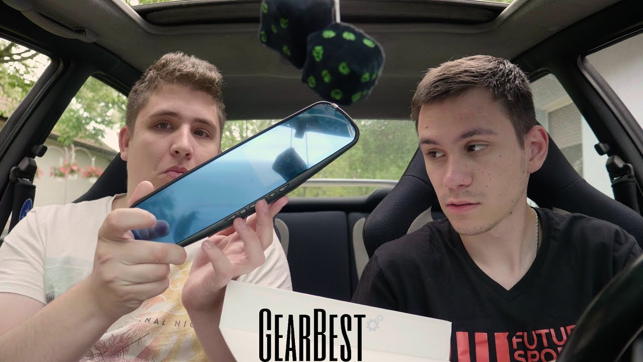 Beépített kamera egy visszapillantóba? Létezik! - GearBest cuccok #1