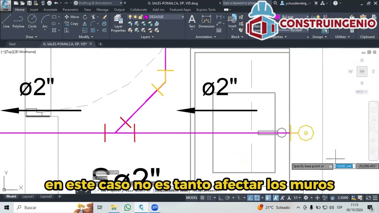 PASO A PASO DISEÑO DE DRENAJE PLUVIAL EN VIVIENDA