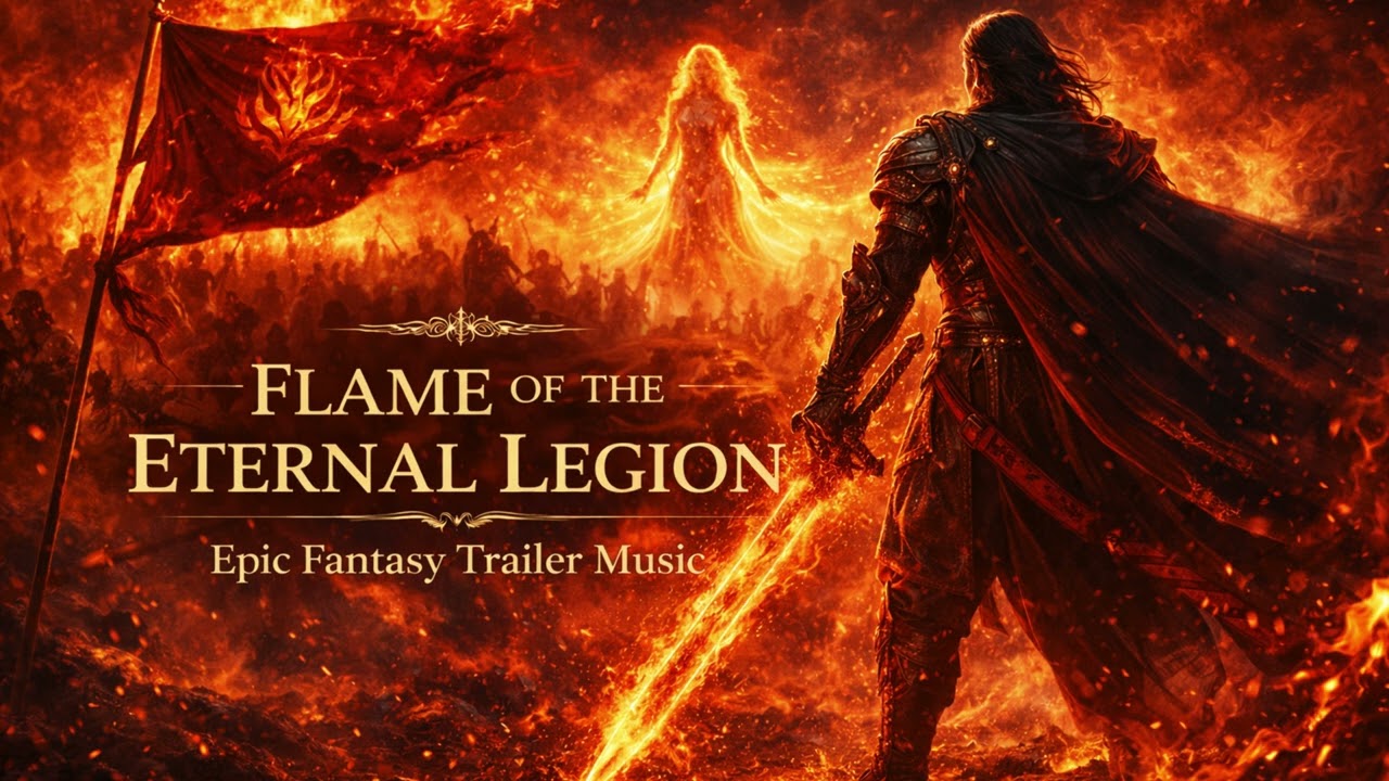 FLAME OF THE ETERNAL LEGION Epic Fantasy Trailer Music