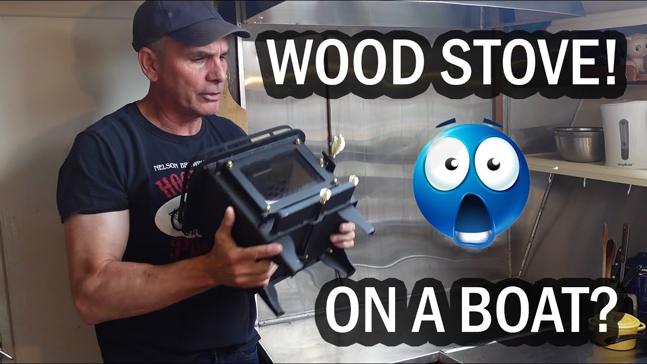 Woodstove In My Boat - Cubic Mini Cub Wood Burning Stove