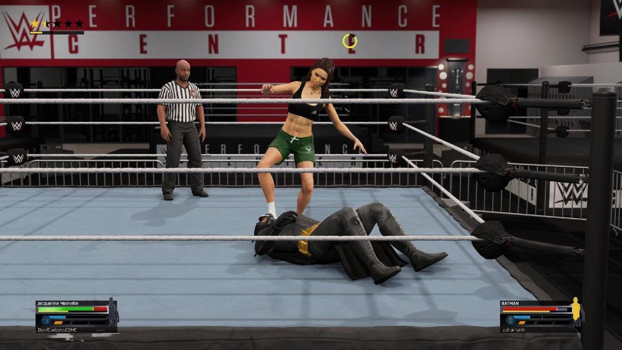 WWE 2K25 Jacqueline Mainville Vs Batman (Falls Count Anywhere) 2-1-26