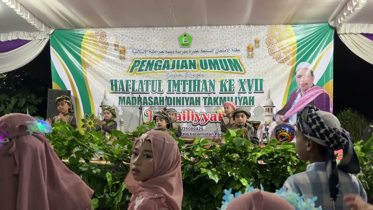 Tari Kreasi part 1 Haflatul Imtihan Nadin Jabrailiyyah
