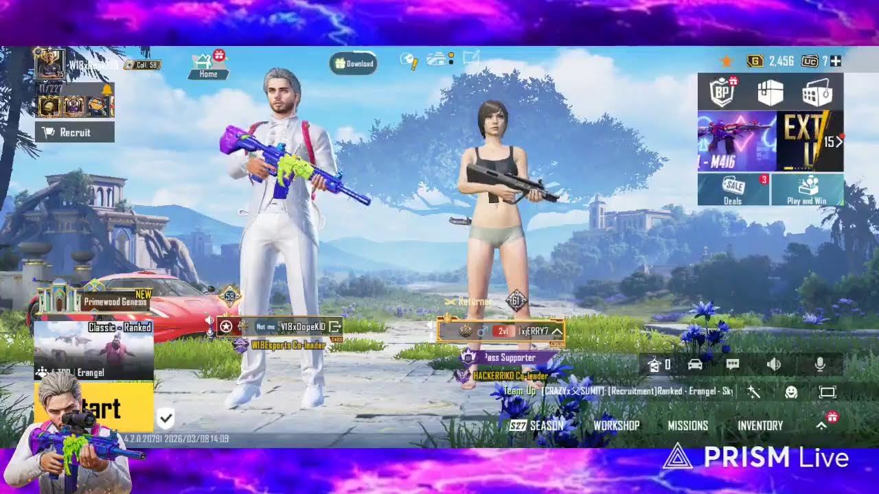 SUNDAY RUSH: Non-Stop Action & Clutch Moments! 🎯 (BGMI Gameplay)