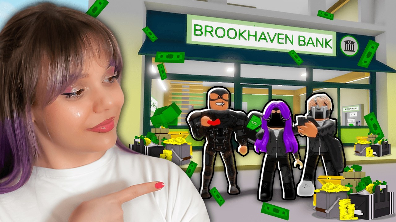 BÜYÜK BANKA SOYGUNU! 💰💵 ROBLOX BROOKHAVEN🏡RP