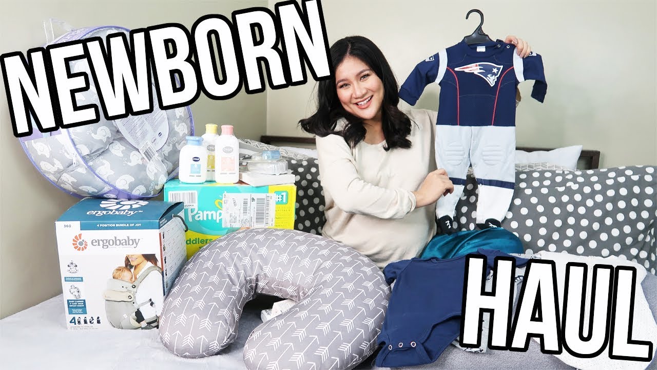 NEWBORN HAUL ( Divisoria, Lazada, SM, Trinoma + Gifts ) | Kris Lumagui