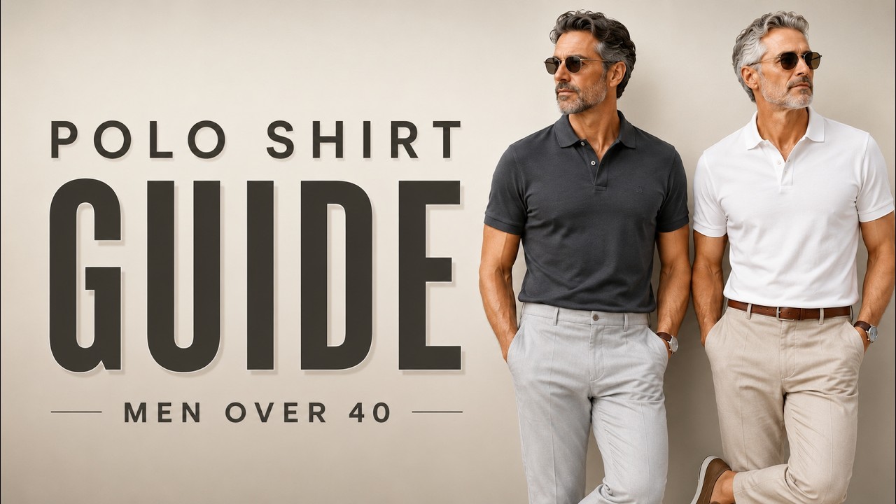 THE POLO SHIRT GUIDE FOR MEN OVER 40 &mdash; How to Wear It Right