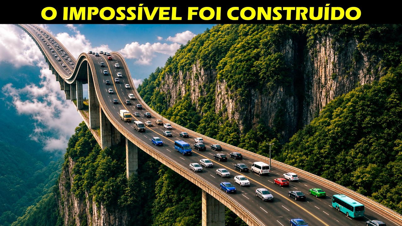 As 25 pontes mais INSANAS DO MUNDO que parecem imposs&iacute;veis de existir