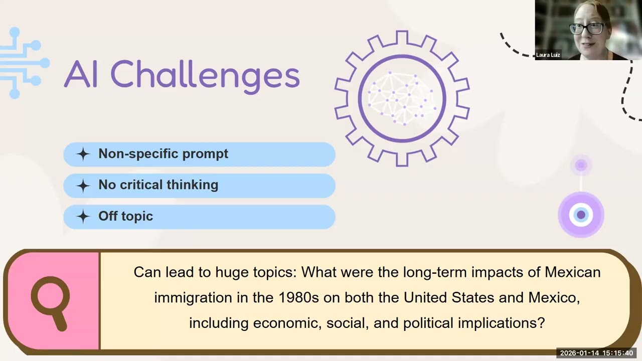 Unlocking Focused Research: Teaching Students to Narrow Topics with AI