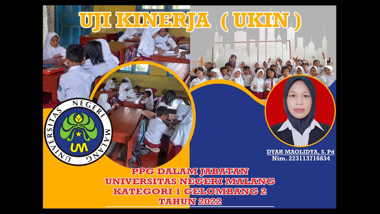 VIDEO PEMBELAJARAN UJI KINERJA (UKIN) PPG DALJAB 2022 I MODEL PBL