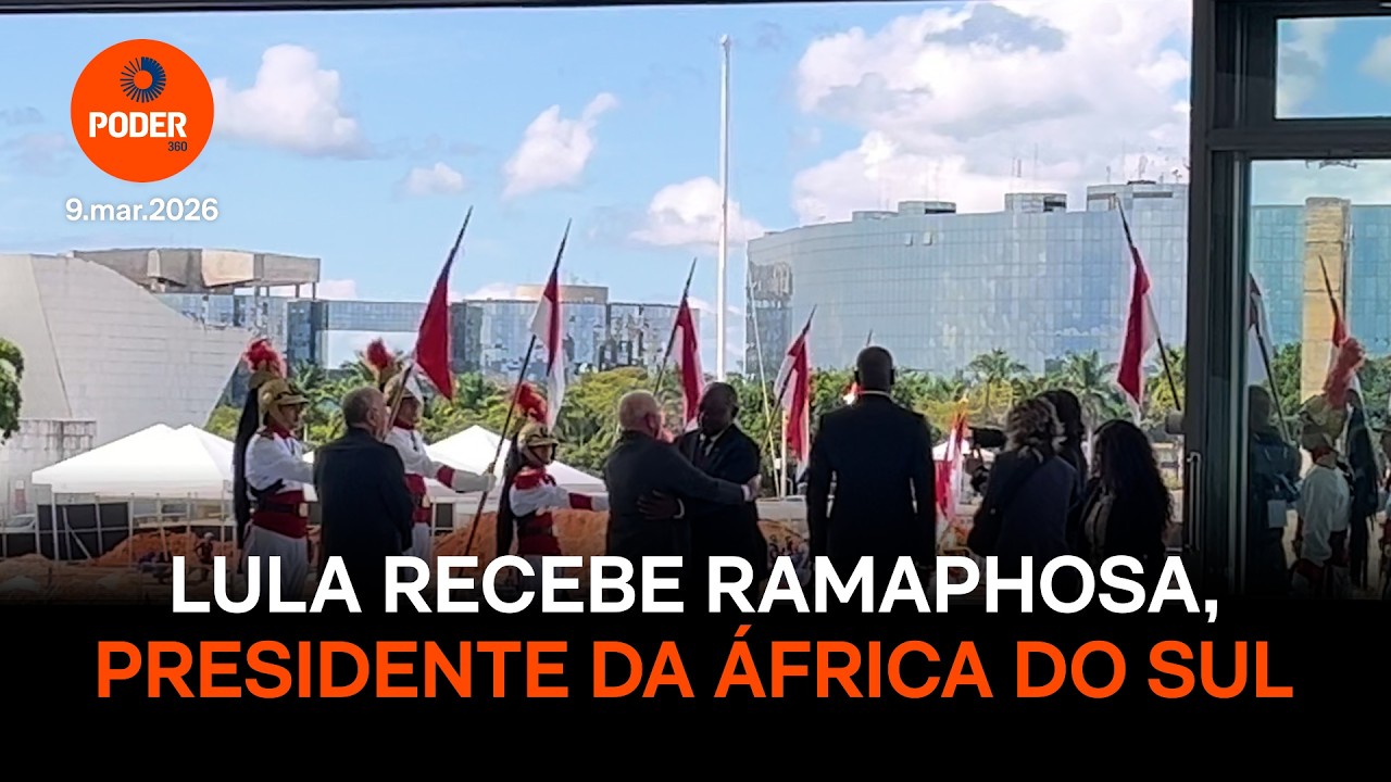 Lula recebe Ramaphosa, presidente da África do Sul