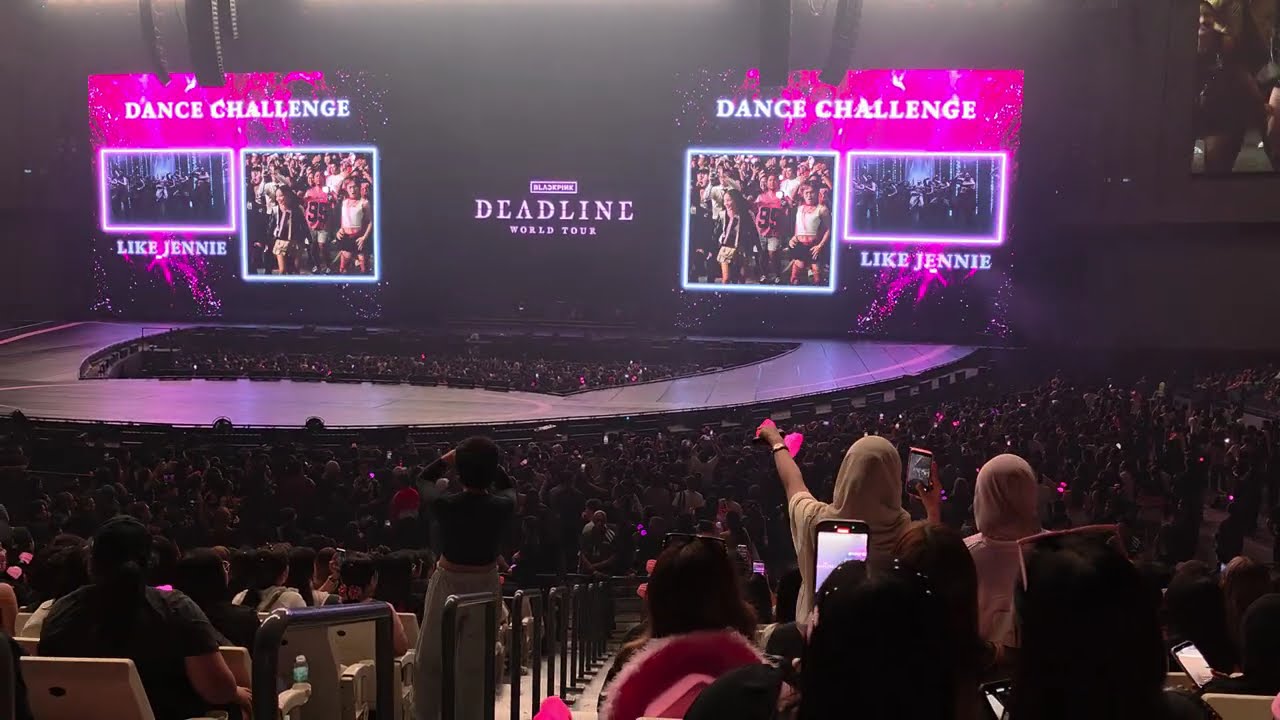 BLACKPINK Blink Dance Challenge Encore Deadline Concert Ph Arena Bulacan Fancam 블랙핑크