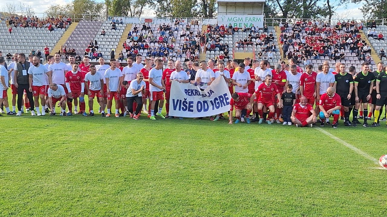 Pogledajte malo kadrova sa utakmice Legende protiv Legendi i izjave Glavaša, Tuke i Sinanovića