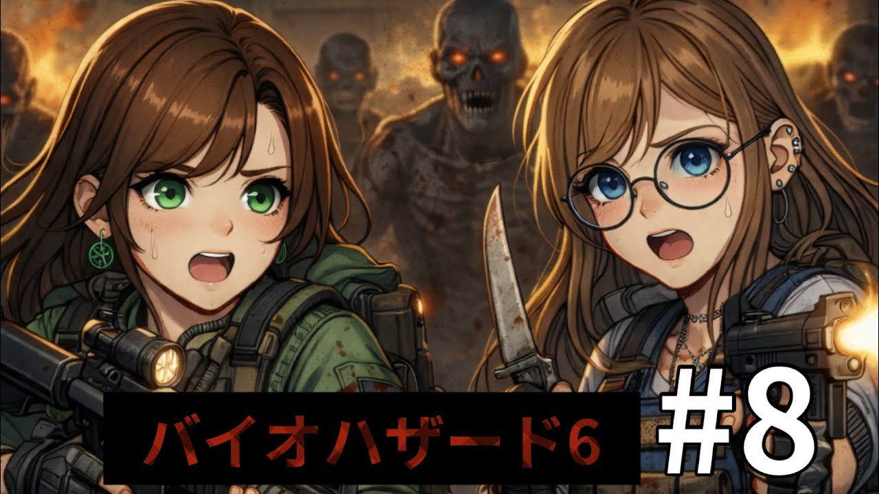 バイオハザード6 レオン編 初見プレイ#8