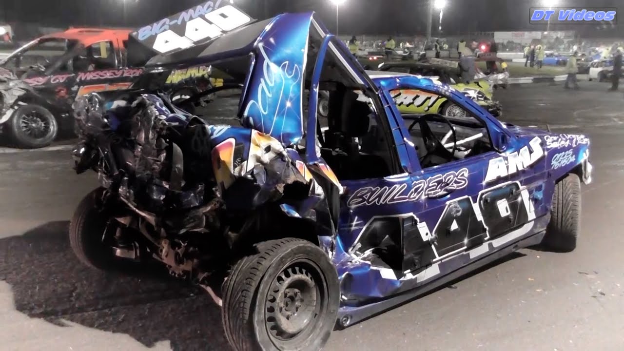 2016 UK Open | Banger Racing | Highlights | Ringwood Raceway