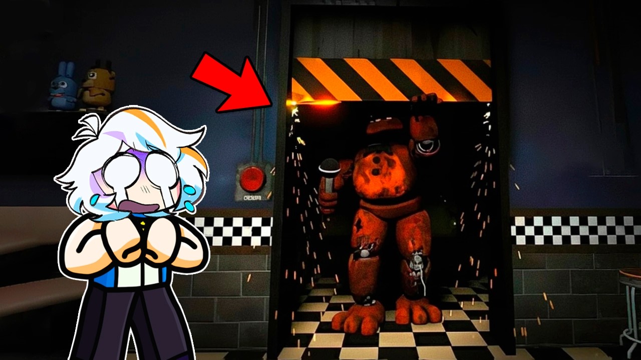 EN ESTE FNAF FREDDY TE ABRE LA PUERTA DE LA OFICINA COMPLETO (FNAF ETERNAL NIGHTS ROBLOX)