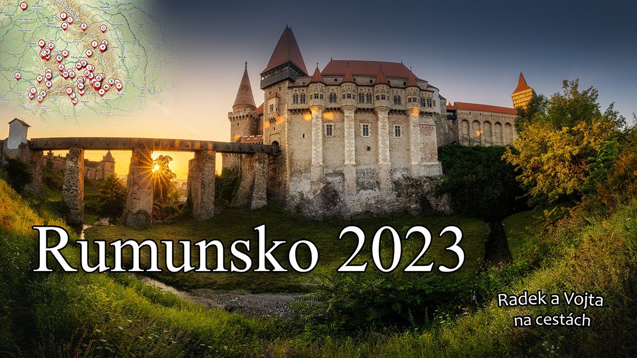 Rumunsko 2023 4k - naše týdenní pánská jízda, 35 top míst (hlavně vidět medvědy)