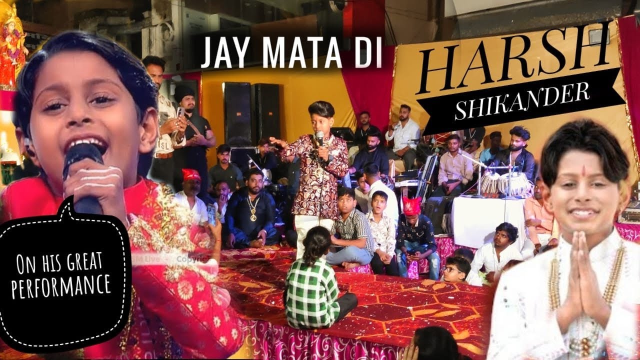 great performance by harsh shikandar in live✌ LiL champs 🤘sa re ga ma #singing #live