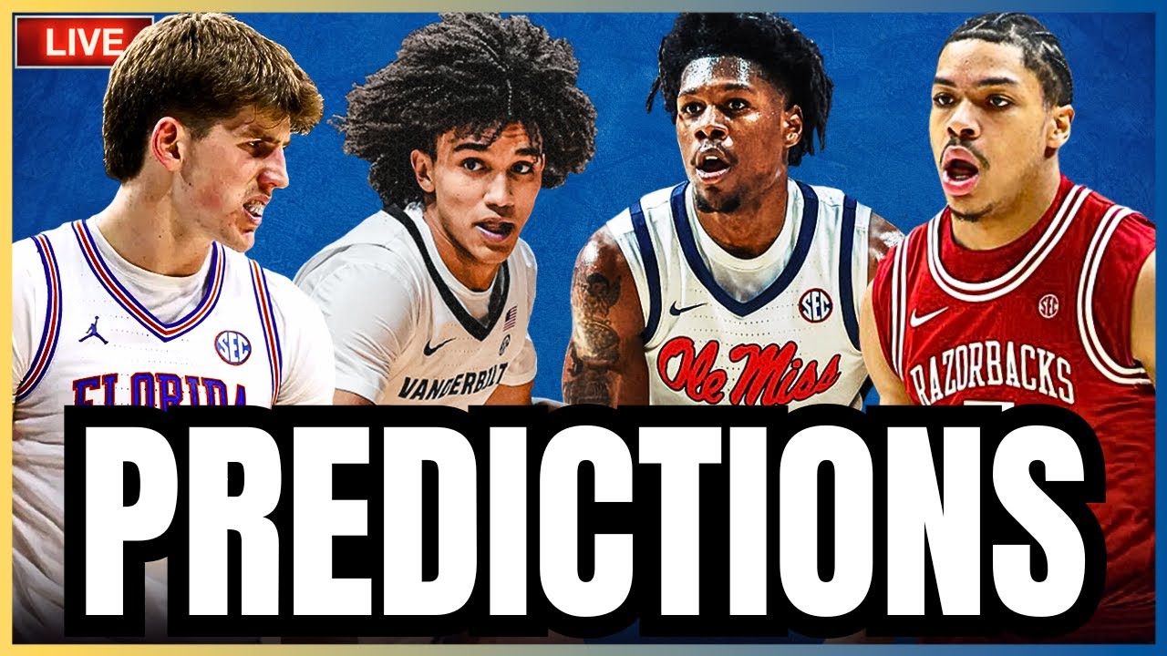 SEC Basketball Tournament Predictions: Florida/Vanderbilt, Arkansas/Ole Miss, More