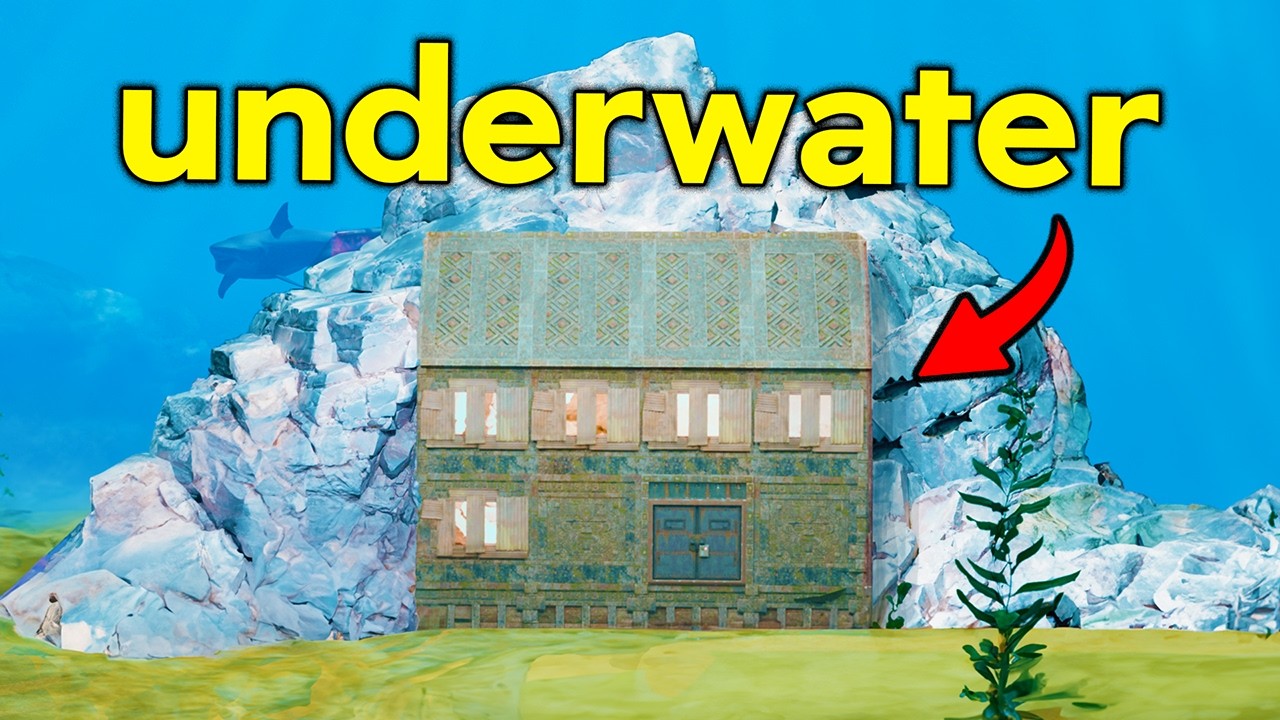 I Lived in a Secret UNDERWATER Base in Rust...