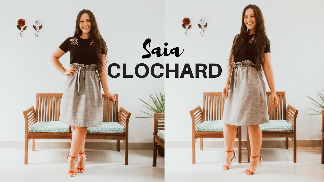 SAIA CLOCHARD - FAÇA AS SUAS ROUPAS EM CASA | ELLEN BORGES