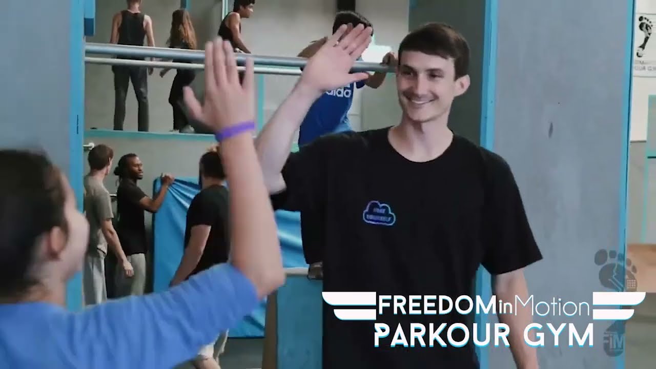 Parkour at Freedom in Motion Parkour Gym