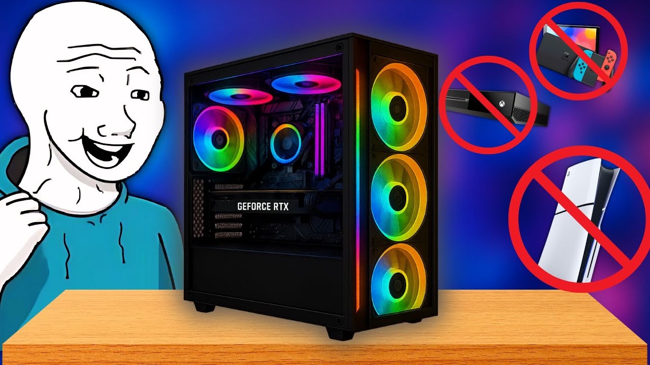 Eu ABANDONEI os Consoles por um PC GAMER e descobri ISSO