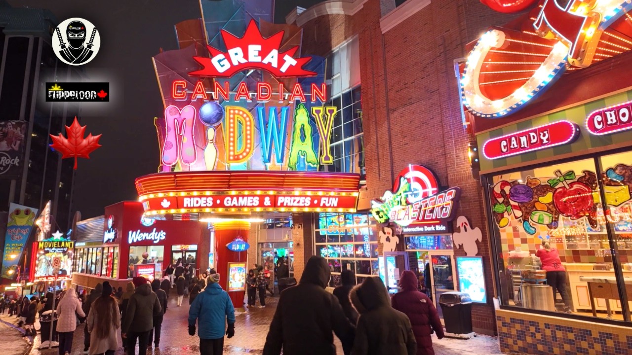 Walk Tour INSIDE Canada’s Biggest Arcade 🎮⚡️  ||  Great Canadian Midway in Niagara Falls  ||  2026