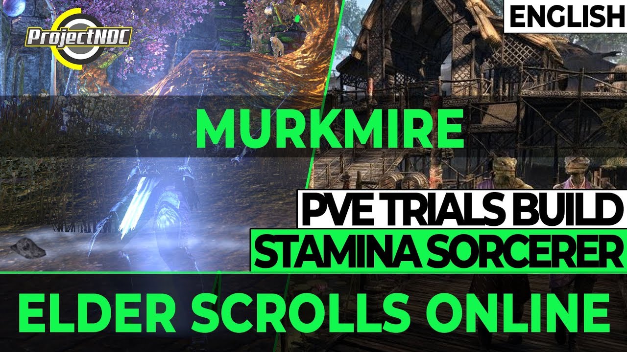 ESO - Stamina Sorcerer: PVE Trials Build for Murkmire (English)
