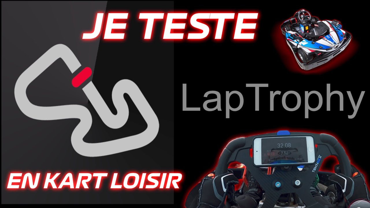 Test de LapTrophy en kart Loisir Sodi - Fixation QuadLock au volant