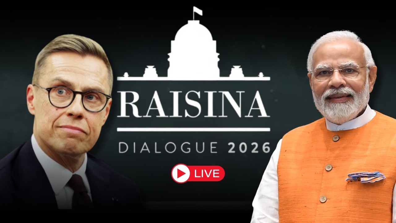 LIVE: PM Modi, Finland's President Alexander Stubb Attend Raisina Dialogue | PM Modi Live Today