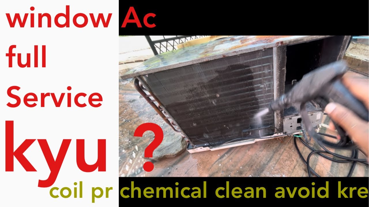 window ac service | full window ac service | ac full service | window ac service kaise kre 