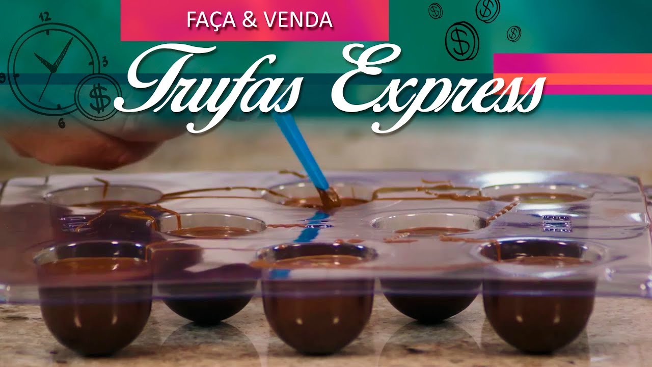FAÇA 100 TRUFAS POR HORA / TÉCNICA DE ALTA PRESSÃO