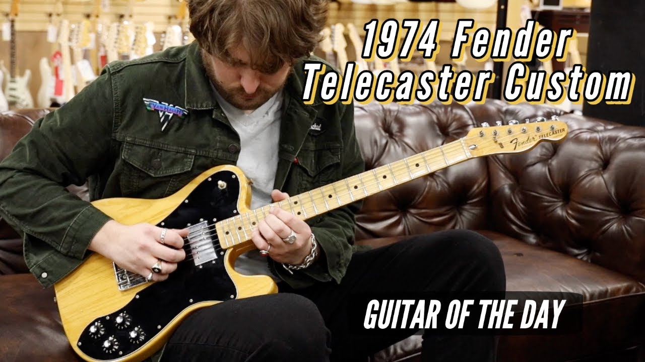 1974 Fender Telecaster Custom Natural | Guitar of the Day