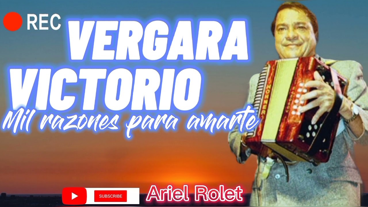 VICTORIO VERGARA ☆MIL RAZONES PARA AMARTE☆EN VIVO●