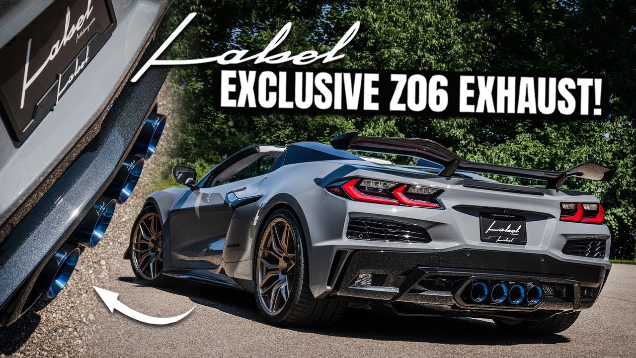 Прямой выхлоп C8 Corvette Z06/Z07! Эксклюзивный титановый выхлоп C8 Z06! Обороты и звуковые клипы!