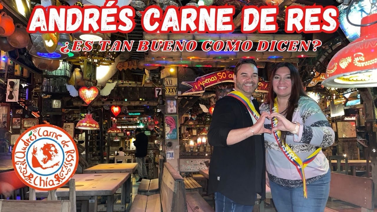 ¡Nos invitaron al restaurante más famoso de COLOMBIA! 🇨🇴 ANDRÉS CARNE DE RES 🐄