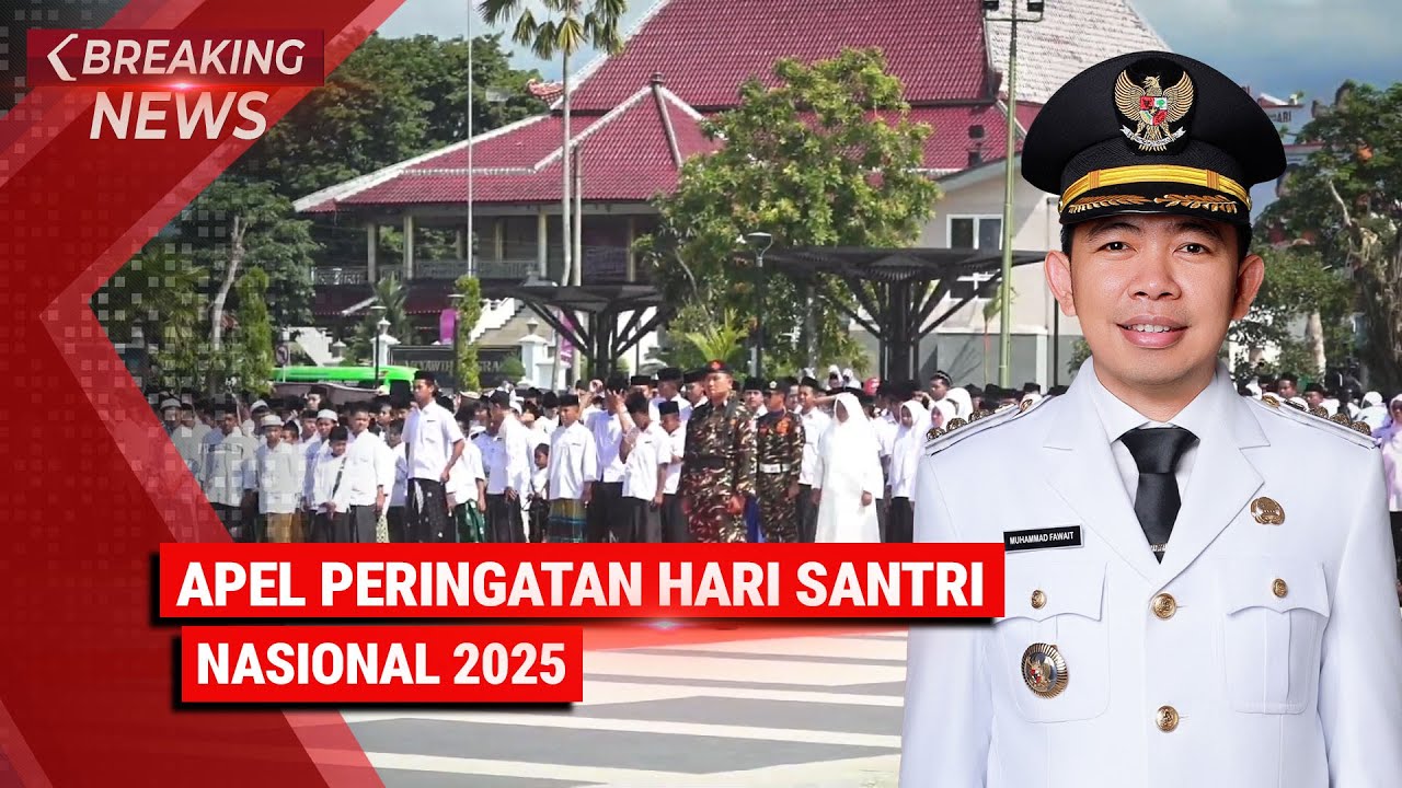 [LIVE] Apel Peringatan Hari Santri 2025 'Mengawal Indonesia Merdeka Menuju Peradaban Dunia'