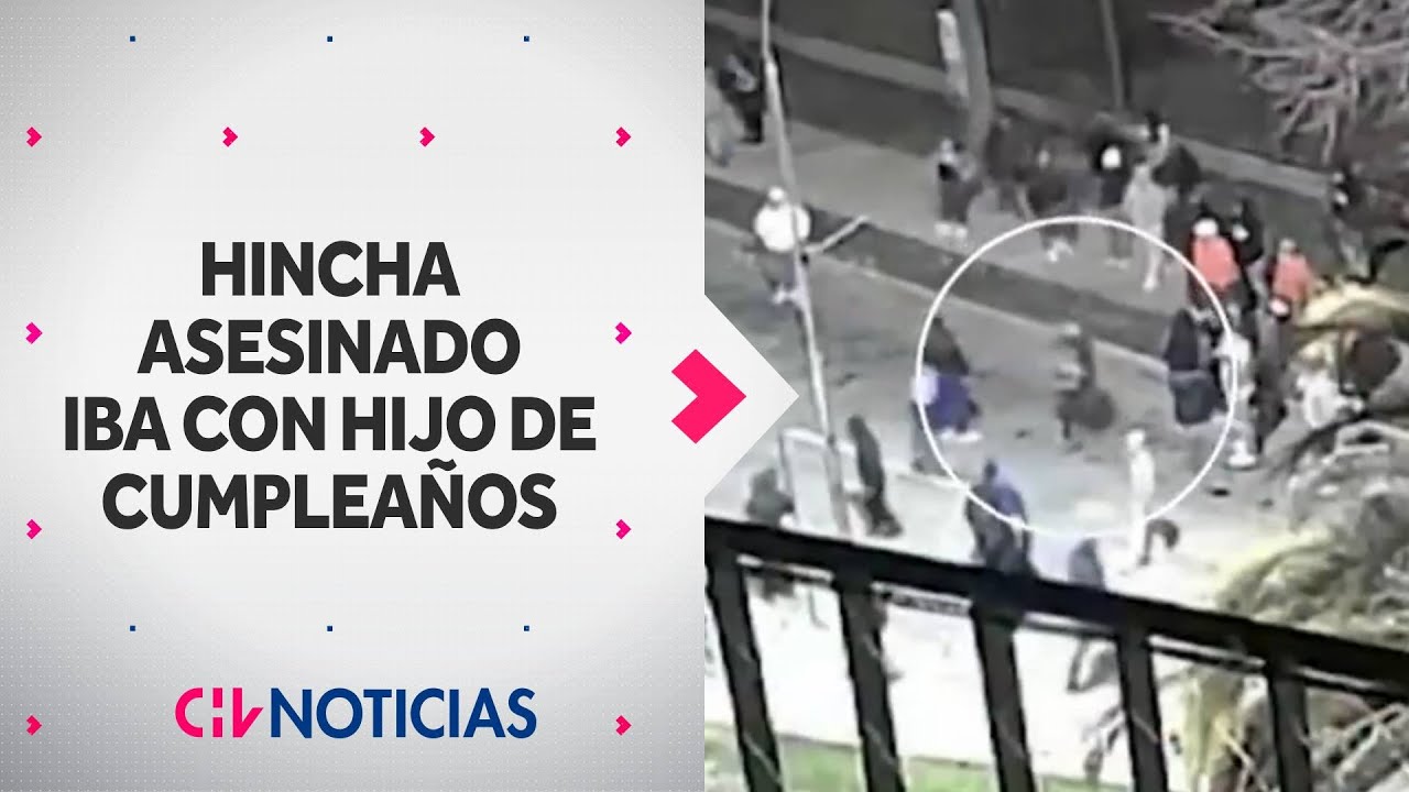 EL MOMENTO en que hincha de Colo Colo intentó escapar de turba previo al asesinato - CHV Noticias
